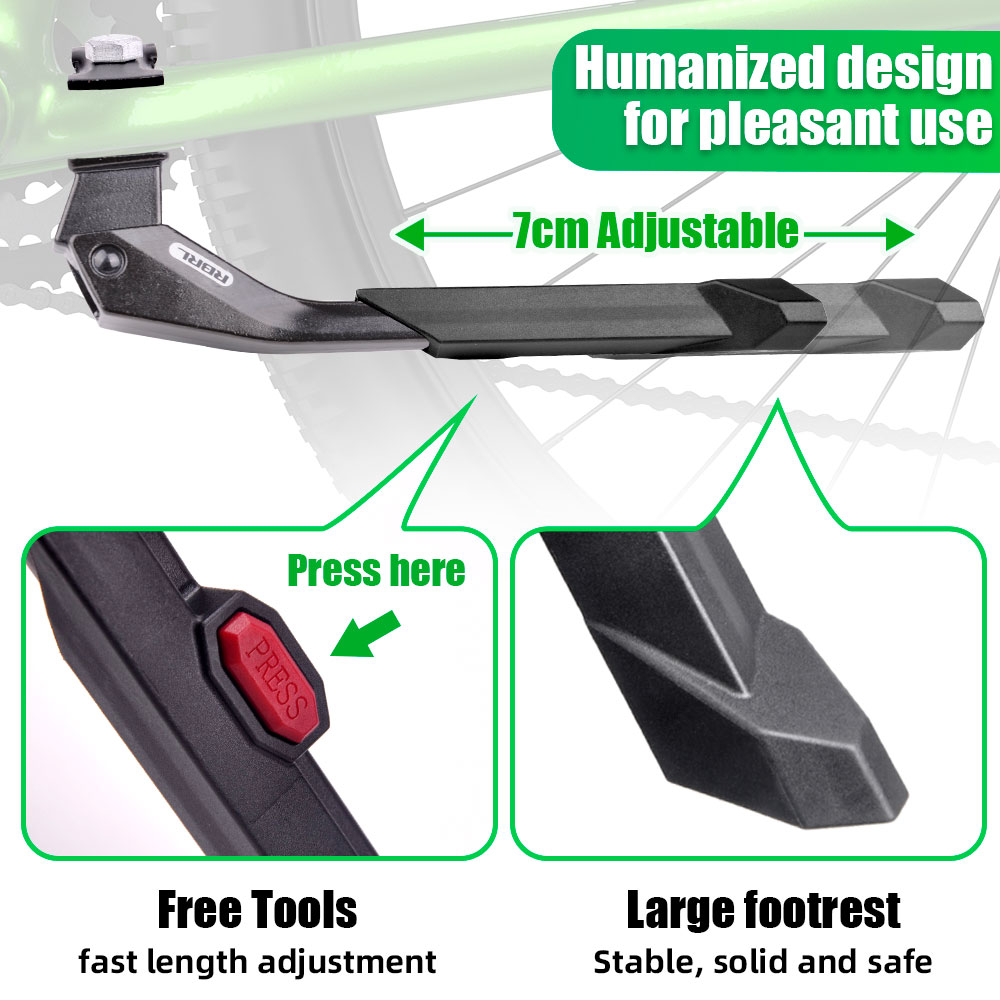Bicycle Kickstand - RBRL MTB 자전거 킥 스탠드 조절