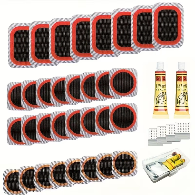 Bike Tube Repair Kit - 39개 자전거 타이어 수리 키트 -