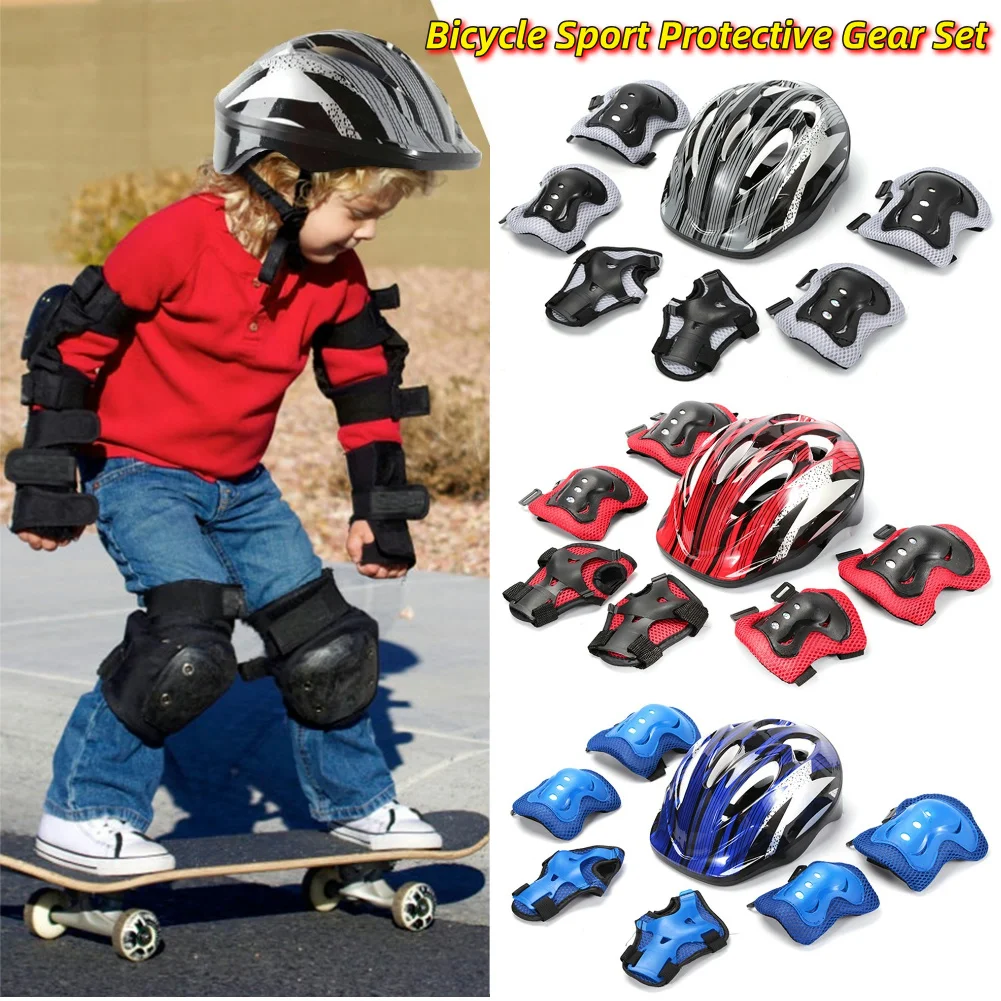Cycling Gear Padding - 7Pcs 자전거 스포츠 보호 장비 세트