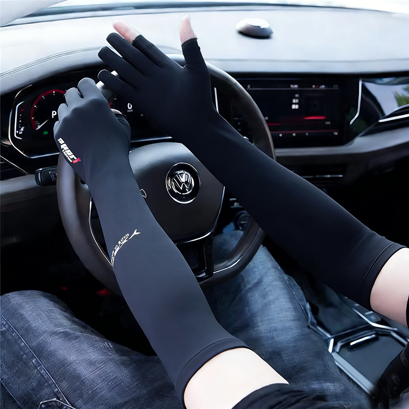 여름 남성 및 여성 운전 태양 보호 팔 커버 사이클링  - Cycling Gloves 리뷰 및 가격