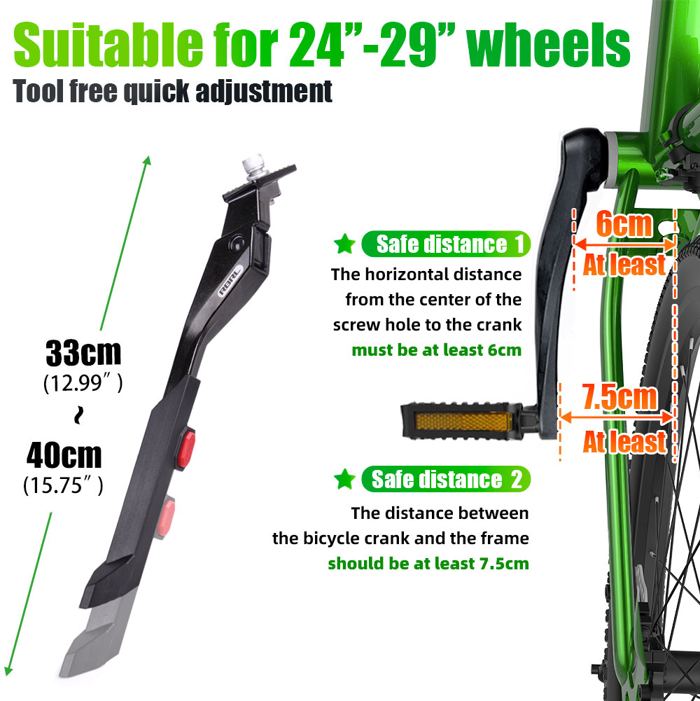 RBRL MTB 자전거 킥 스탠드 조절 가능한 높이 센 - Bicycle Kickstand 리뷰 및 가격