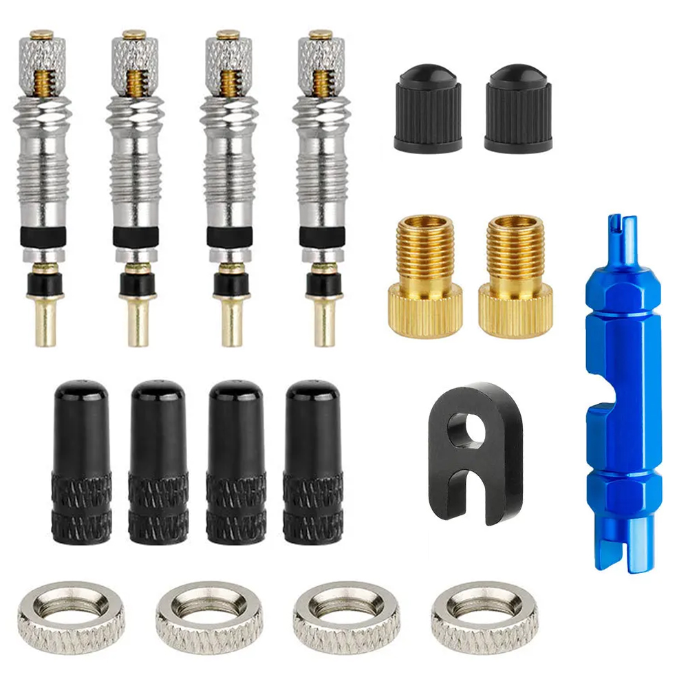 6/18Pcs 자전거 밸브 코어 프렌치 노즐 어댑터 인 - Bike Tube Repair Kit 리뷰 및 가격