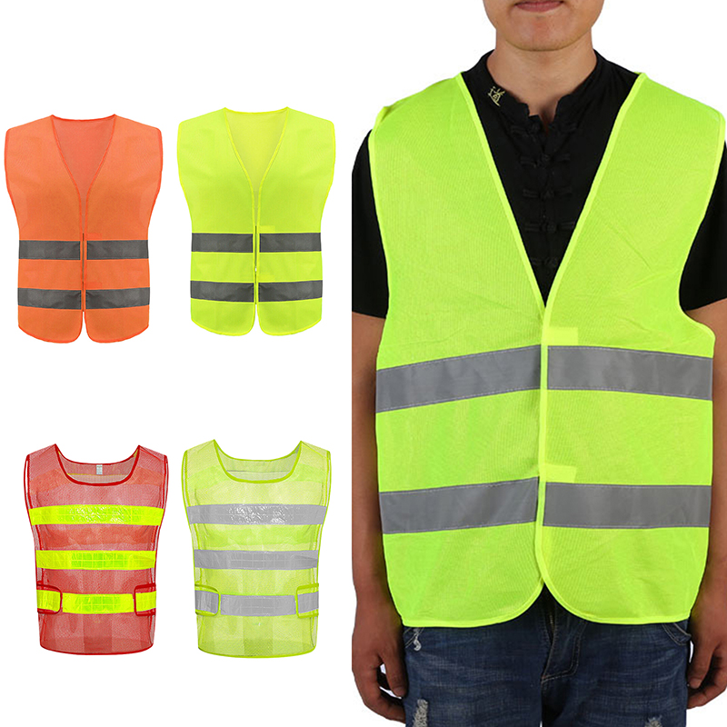 안전 높은 가시성 반사 조끼 야간 사이클링 경량 조절  - Cycling Visibility Gear 리뷰 및 가격