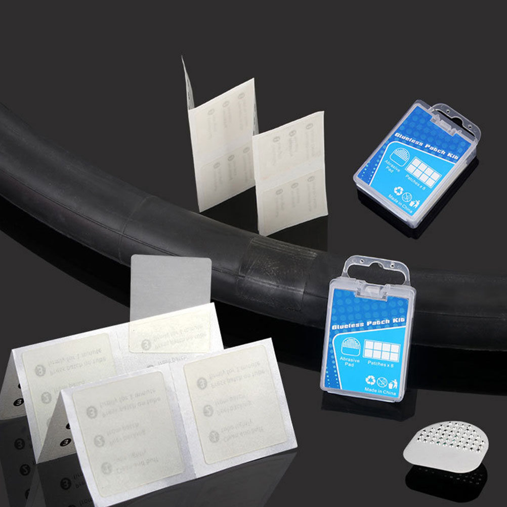 1세트 투명 자전거 타이어 수리 패치 자가 접착 펑크  - Bike Tube Repair Kit 리뷰 및 가격