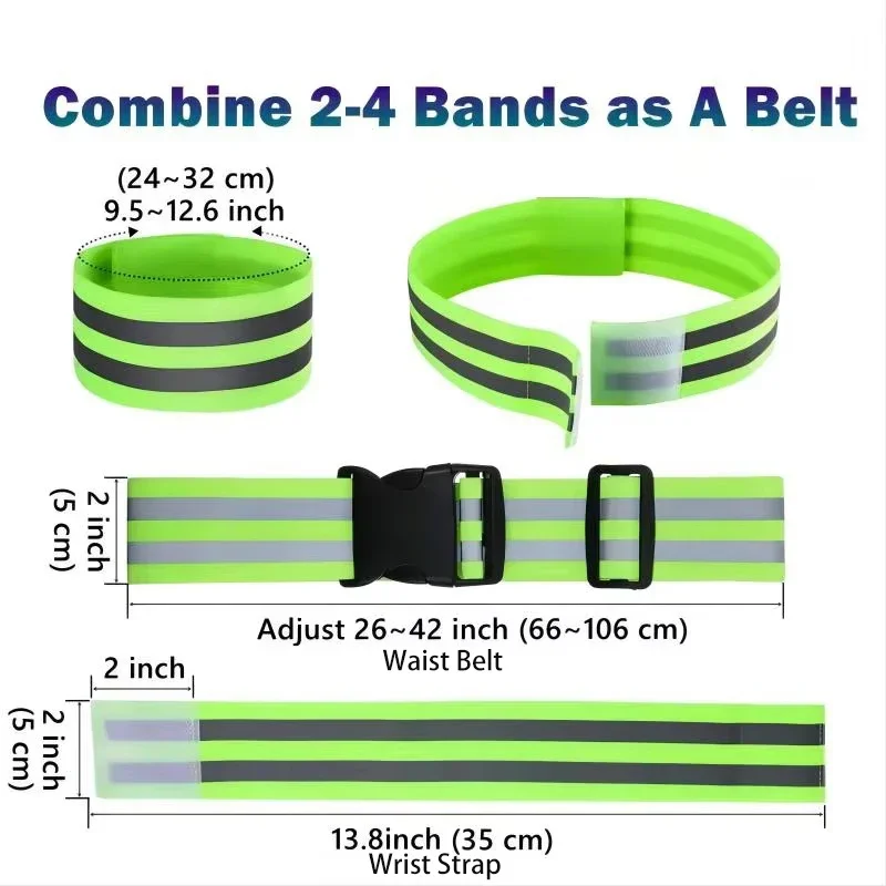 MuqiNush 2/3PCS 팔, 손목, 발목용 높은  - Cycling Visibility Gear 리뷰 및 가격