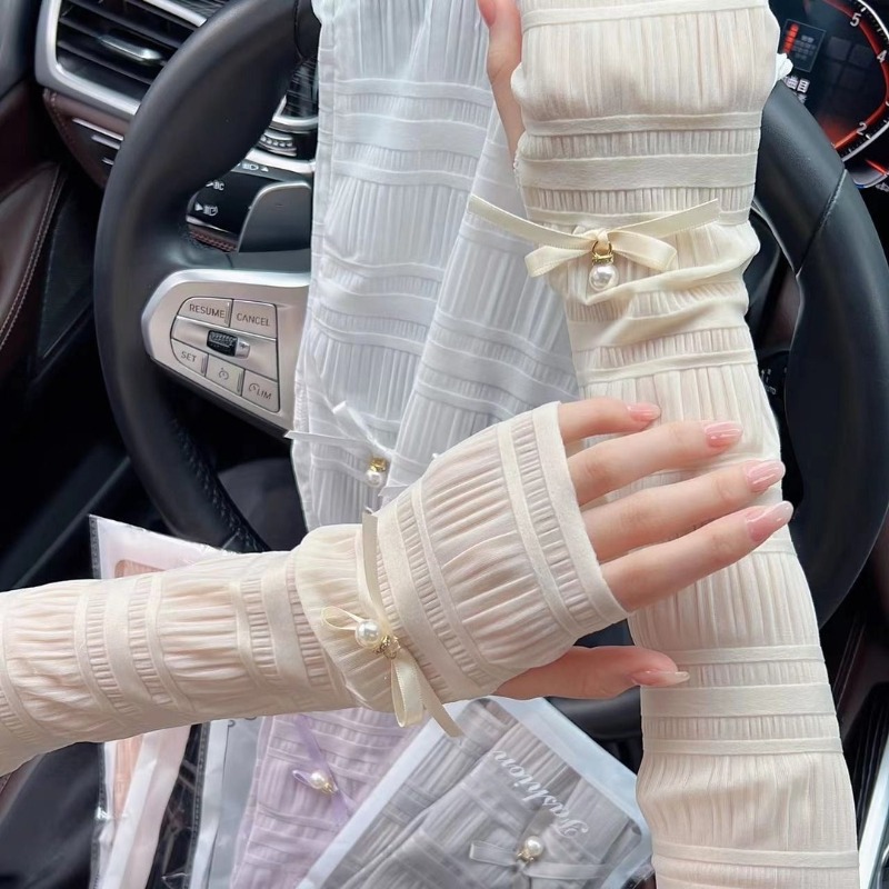 여성용 팔 워머 여름 자외선 차단 긴 손가락 없는 장갑 - Cycling Gloves 리뷰 및 가격