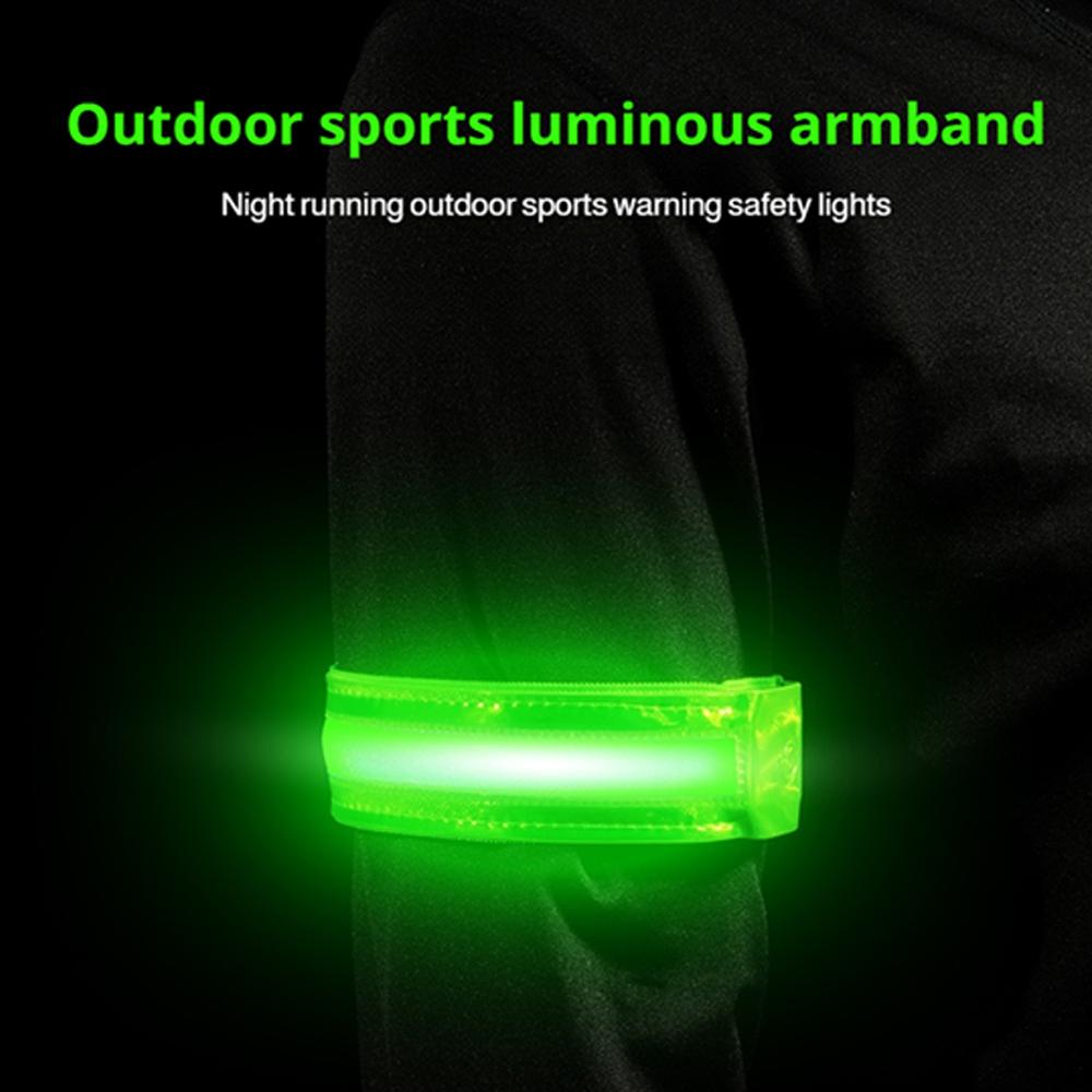LED 반사 암밴드 안전 스트랩 높은 가시성 라이트 업 - Cycling Visibility Gear 리뷰 및 가격
