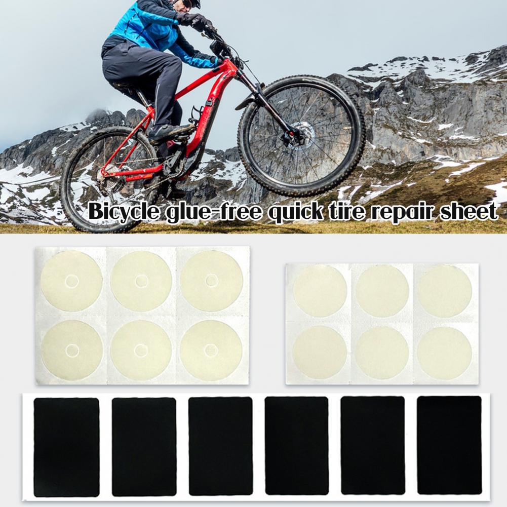 Mtb 자전거 타이어 패치 6pcs 자전거 타이어 수리 - Bike Tube Repair Kit 리뷰 및 가격